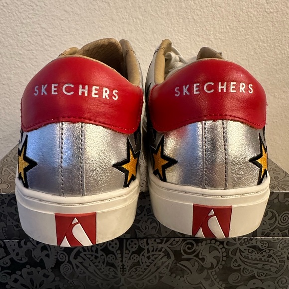 Skecher Street Rise Fit Metallic Stars Size 9.5 - Picture 10 of 16